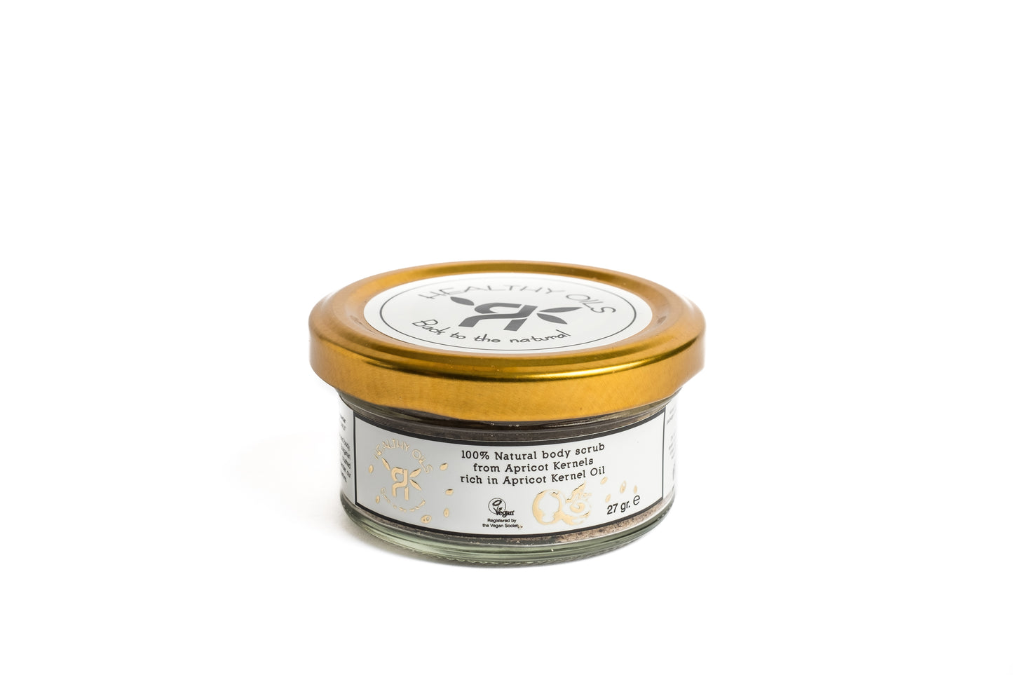 The most gentle scrub nut-based rich in Apricot kernel oil