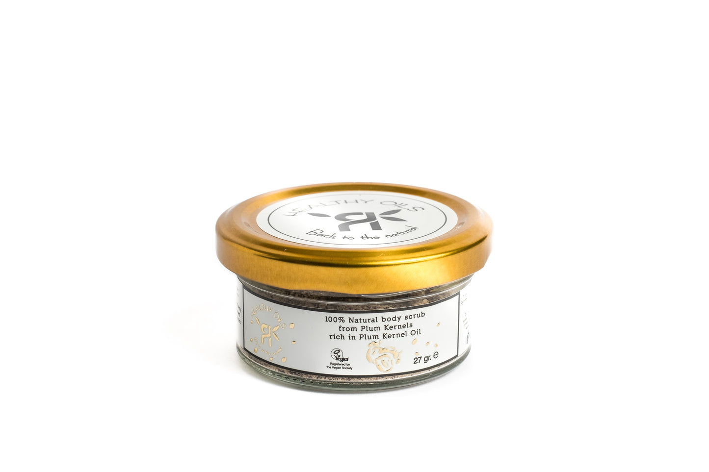 The most gentle scrub nut-based rich in Plum kernel oil